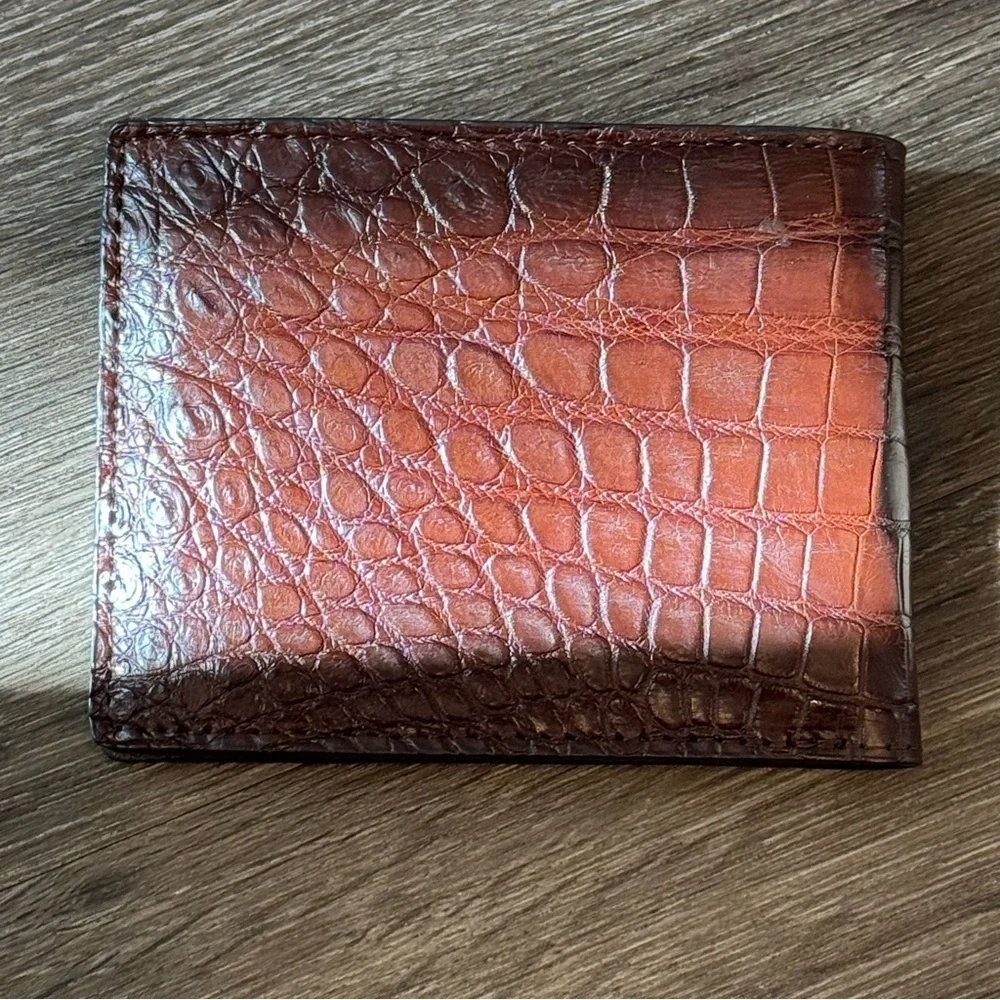 Genuine Croc Leather Wallet